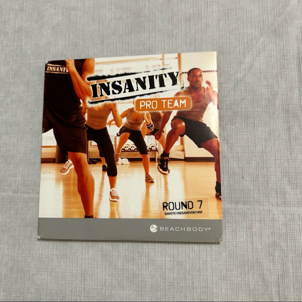 Insanity LIVE Pro Team Round 7 CD DVD Workout Exercise fitness